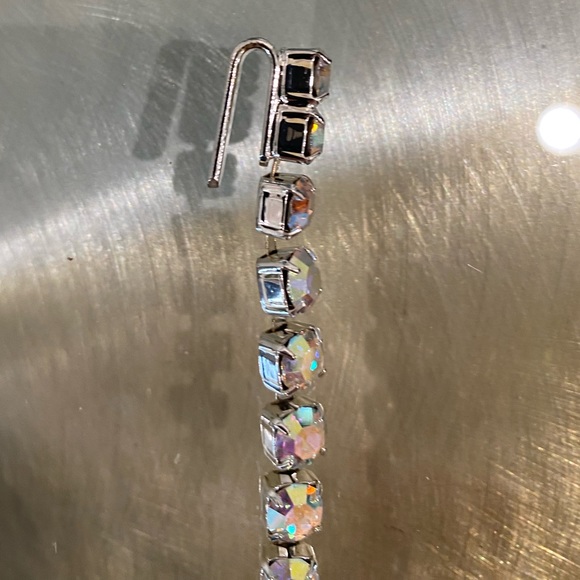 Blue Rhinestone Bikini Top - Picture 11 of 16